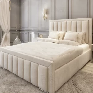 Charlotte Linear Panel Bed Frame